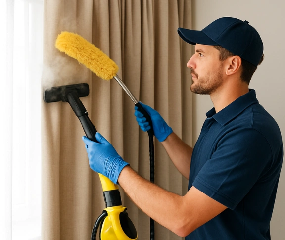 Trusted drapes cleaning technician Matty Curtain Cleaning quandong-vic QLD