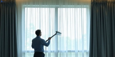 Commercial drapes cleaning service quandong-vic hotels offices