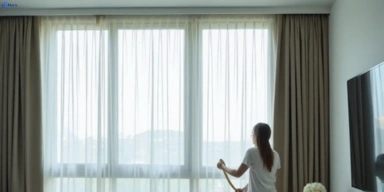 Delicate sheer drape cleaning quandong-vic Matty Curtain Cleaning