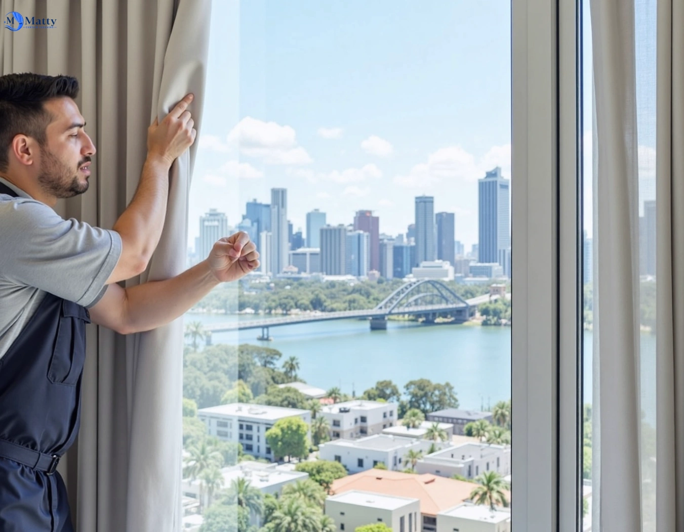 Professional curtain steam cleaning service quandong-vic QLD by Matty Curtain Cleaning