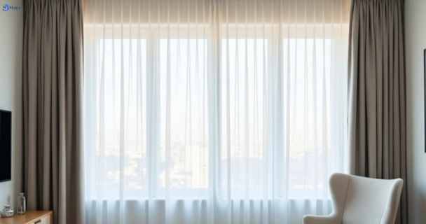 Restored vibrant drapes in quandong-vic QLD after Matty Curtain Cleaning